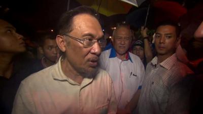 Malaysian opposition leader opposition leader Anwar Ibrahim