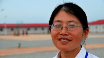 Wang Xianghui is working on a new pipeline bringing offshore gas to Takoradi.