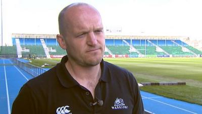 Glasgow Warriors head coach Gregor Townsend