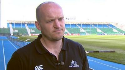 Glasgow Warriors head coach Gregor Townsend