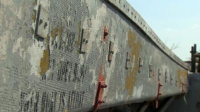 The landing craft used in the film Saving Private Ryan