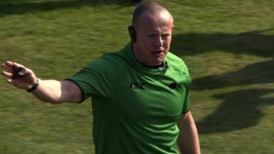 Super League referee Richard Silverwood