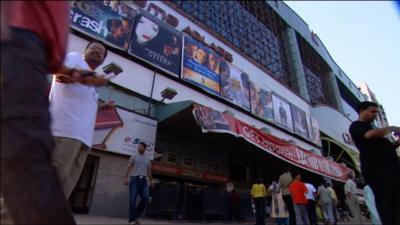 A cinema in India