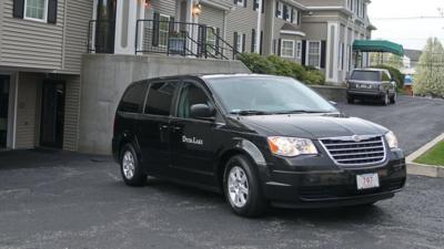 A vehicle believed to be carrying the body of Boston Marathon bombing suspect Tamerlan Tsarnaev