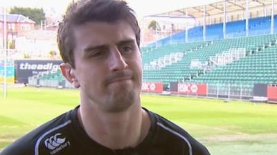 Glasgow Warriors full-back Peter Murchie