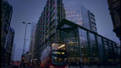 A banking office in the City of London