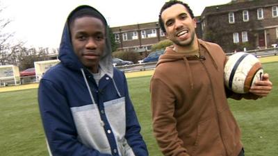 Tinchy Stryder with Danny