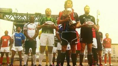 Glasgow rugby sevens adopts movie theme