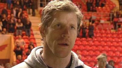 Scarlets coach Simon Easterby