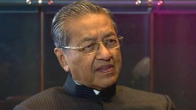 Former Malaysian Prime Minister Mahathir bin Mohammad