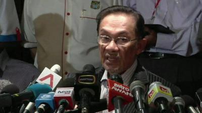Opposition leader Anwar Ibrahim