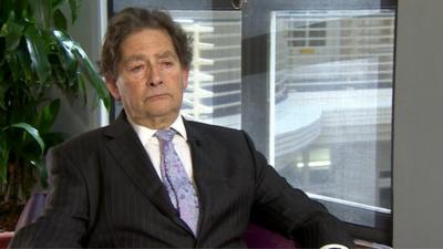 The former chancellor of the exchequer, Lord Lawson