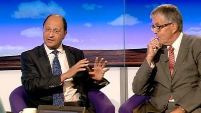 Shailesh Vara and Nigel White