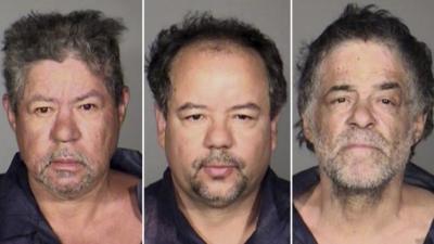 Pedro Castro (left), Ariel Castro (centre) and Onil Castro in a combination of police photos, 7 May 2013