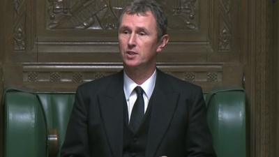 Nigel Evans in his role as Deputy Speaker