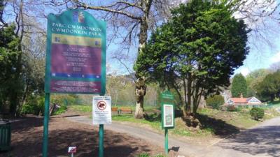 Cwmdonkin Park in Swansea