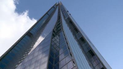 London's Shard building