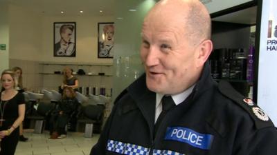 Police chief Mike Barton