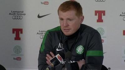 Celtic manager Neil Lennon