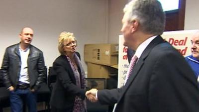 Julie Hambleton meets Peter Robinson