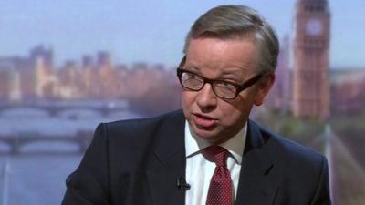 Education Secretary, Michael Gove