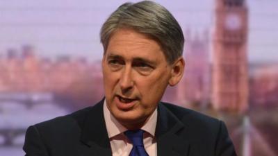 Defence Secretary Philip Hammond