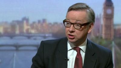 Education Secretary Michael Gove