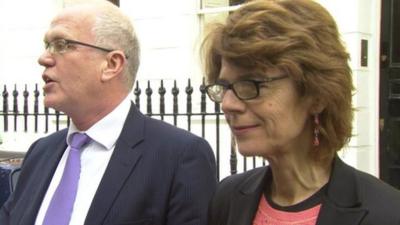 Vicky Pryce and her lawyer