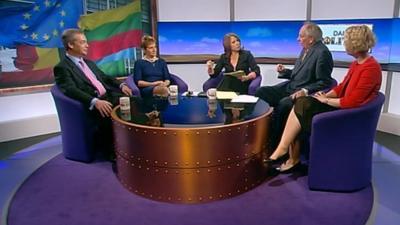 Daily Politics panel