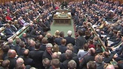 MPs vote in House of Commons