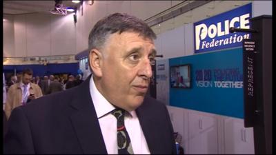 Dorset Police Federation chairman Clive Chamberlain