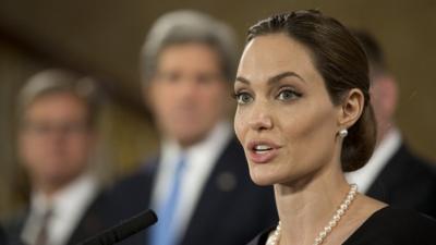 Angelina Jolie (file pic)