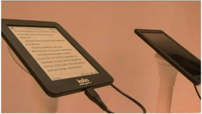 Kobo e-readers are a rival for Amazon's Kindle