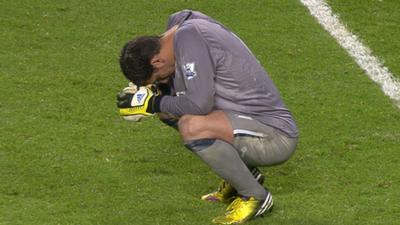 Wigan Athletic goalkeeper Joel Robles