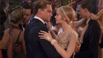 Leonardo DiCaprio and Carey Mulligan in The Great Gatsby