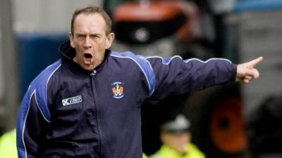 Kilmarnock manager Kenny Shiels