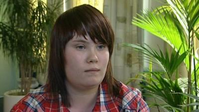 Kelly, 17, a young carer who looks after her mother and younger sister