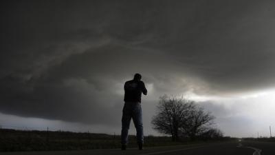 Huge tornado in Texas