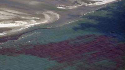 Gulf Oil spill begins to reach land as BP struggles to contain leak