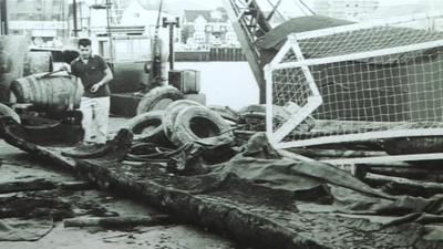 Iron Age log boat