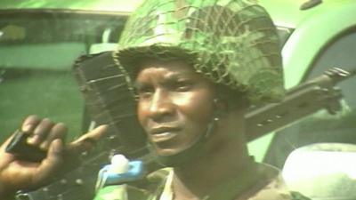 Nigerian troops