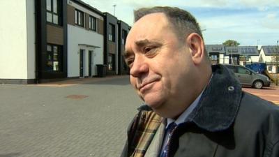 Alex Salmond: "You have got to get things into context"