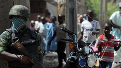 Nigerian soldier