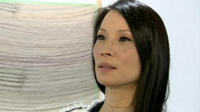 Actress Lucy Liu