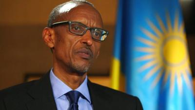 Rwandan President Paul Kagame