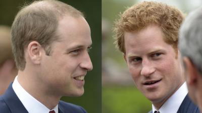 Princes William and Harry