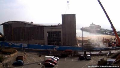 Imax cinema being demolished