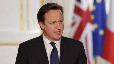 Prime Minister David Cameron