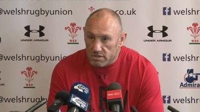 Wales coach Robin McBryde