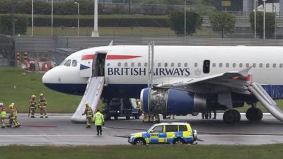 Plane on tarmac